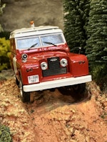 Skala 1/43 Land Rover - Fire chief, Barcelona fr Salvat
