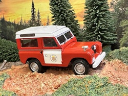 Skala 1/43 Land Rover - Fire chief, Barcelona fr Salvat