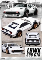 Skala 1/64 LBWK Ferrari 308 GTB, White fr Inno64