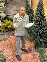 Skala 1/18 Figure: Spediteur Standing - ROAD KING - KK-Scale
