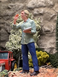 Skala 1/18 Figure: Trucker Gunther Standing - ROAD KING - KK-Scale