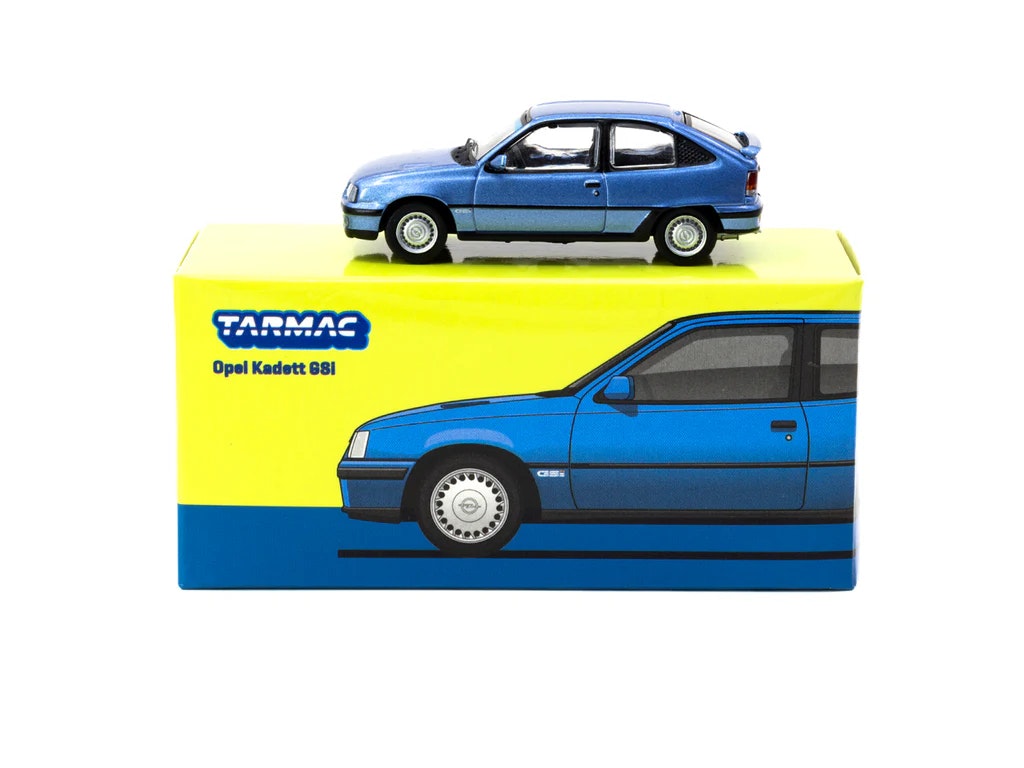 Skala 1/64 Opel Kadett GSi Blue met. fr Tarmac Works - GLOBAL64