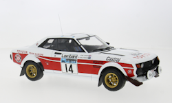 Skala 1/18 Toyota Celica 2000 GT (RA21), RAC 1977, #14 Walfridsson fr IXO Models