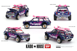 Skala 1/64 Datsun KAIDO 510 Wagon 4x4 Kaido Offroad V2 fr Mini GT (KHMG149)