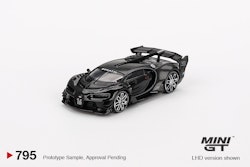 Skala 1/64  Bugatti Vision Gran Turismo, Black fr MINI GT (795