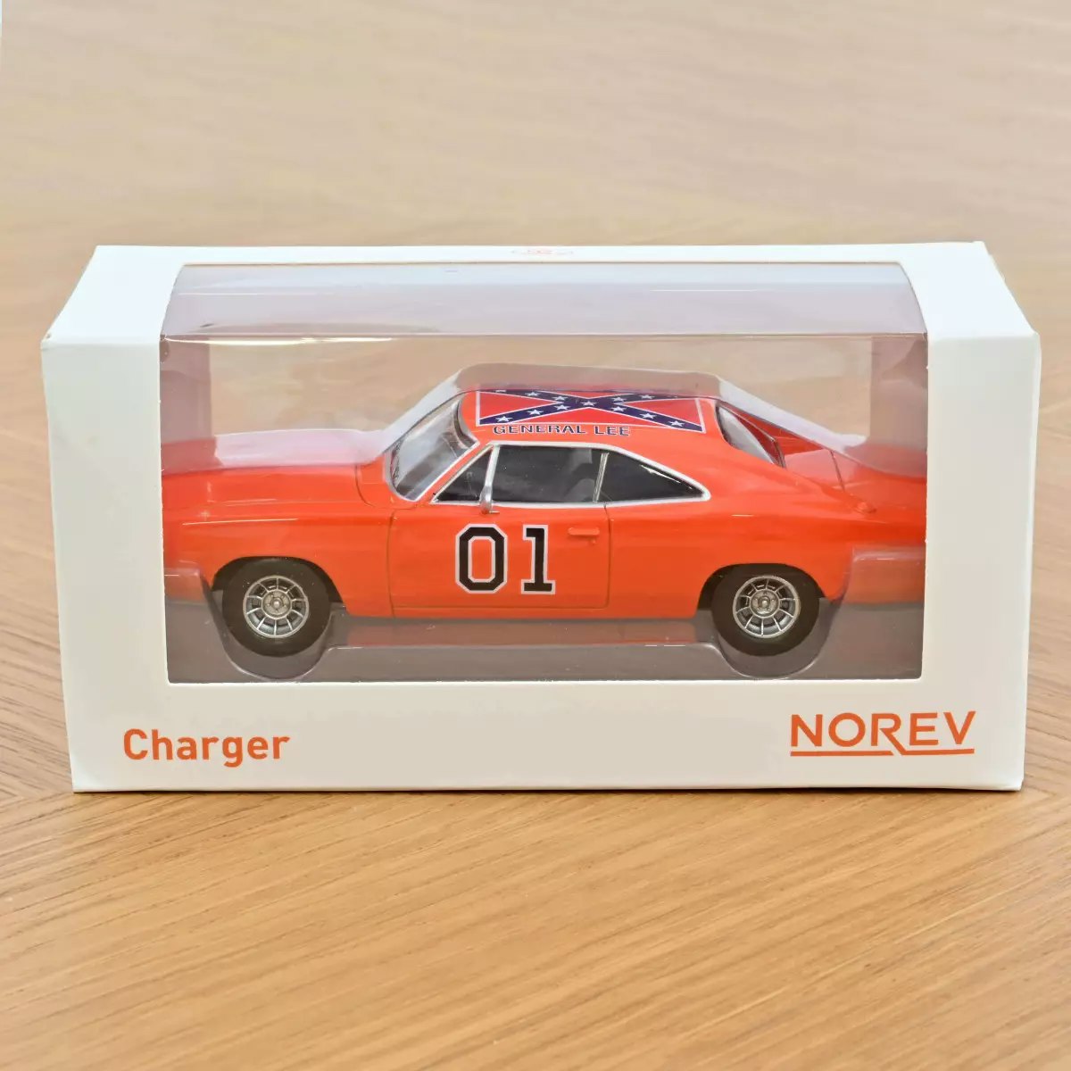 Skala 1/43 Dodge Charger 1969 General Lee fr NOREV