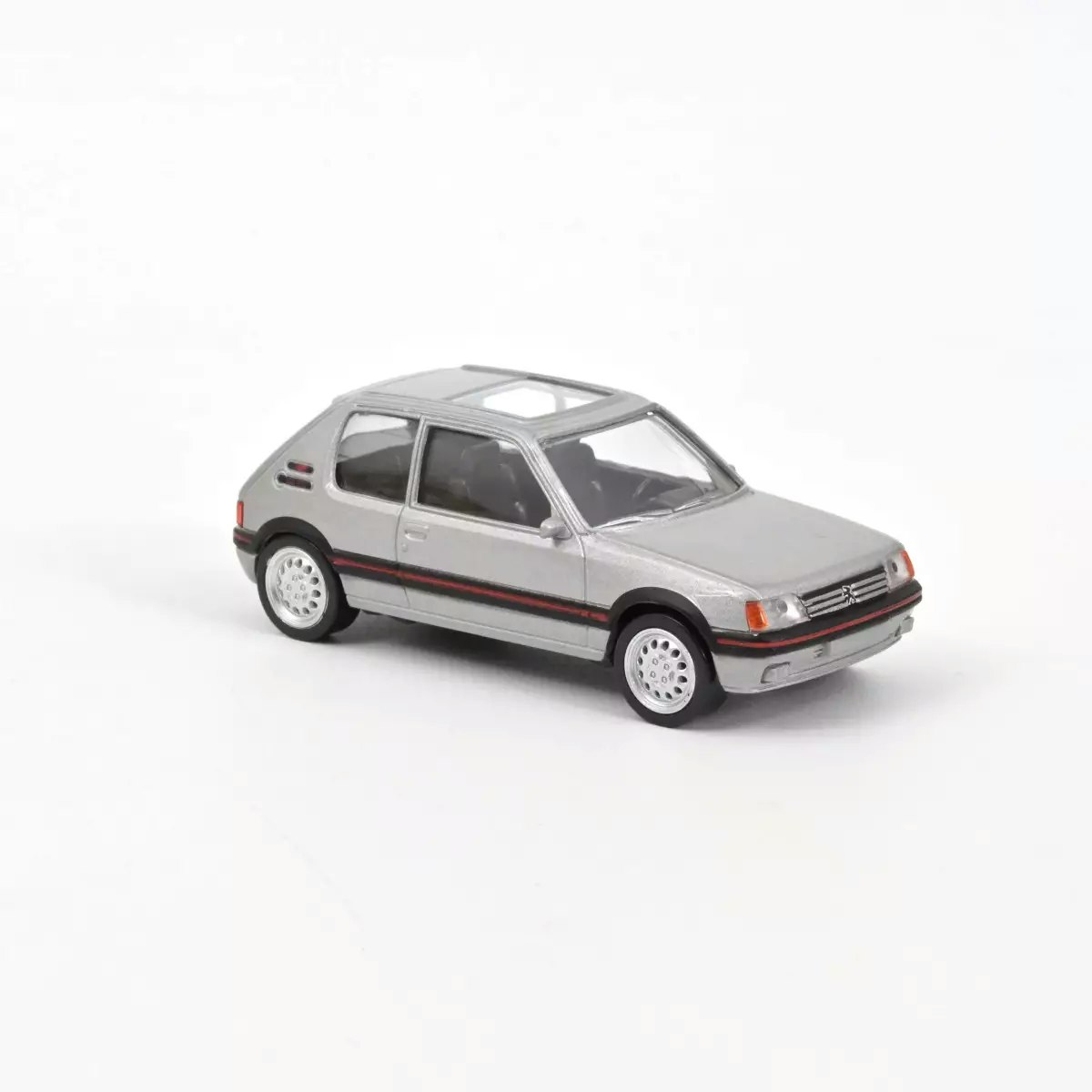 Skala 1/43 Peugeot 205 GTI 1986 Light silver fr NOREV