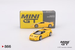 Skala 1/64 Bugatti EB110 Super Sport Giallo Bugatti fr MINI GT (866)