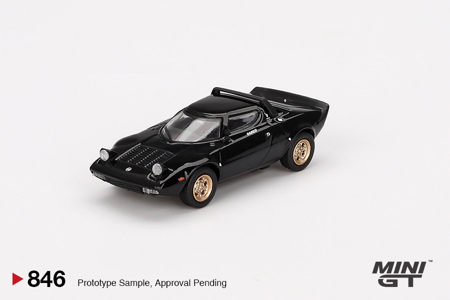 Skala 1/64 Lancia Stratos HF Stradale Nero fr MINI GT (846)