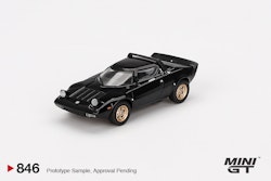 Skala 1/64 Lancia Stratos HF Stradale Nero fr MINI GT (846)
