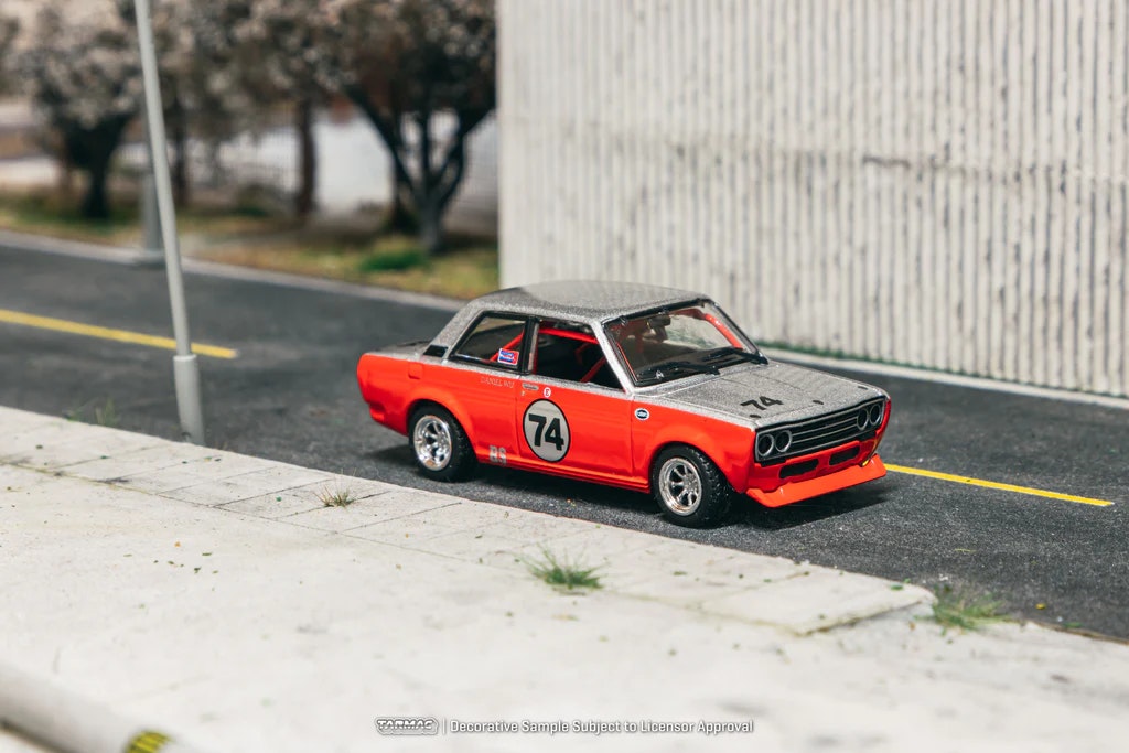 Skala 1/64 Datsun 510 Trans-Am B-Sedan 2.5 Challenge 2023 Daniel Wu fr TARMAC WORKS