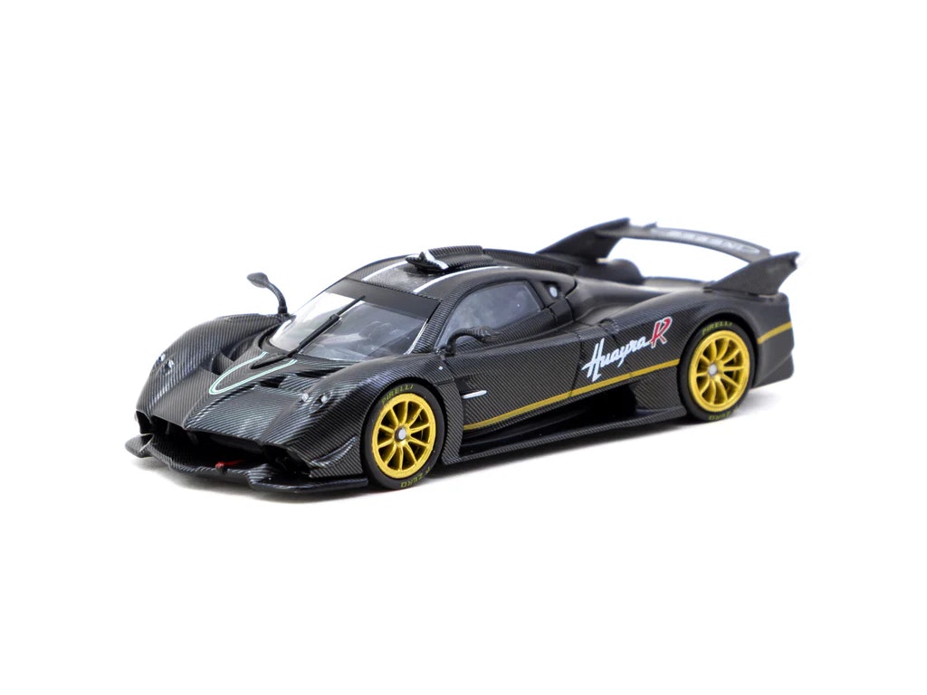 Skala 1/64 Pagani Huayra R Matt Black Carbon Fiber - TARMAC works