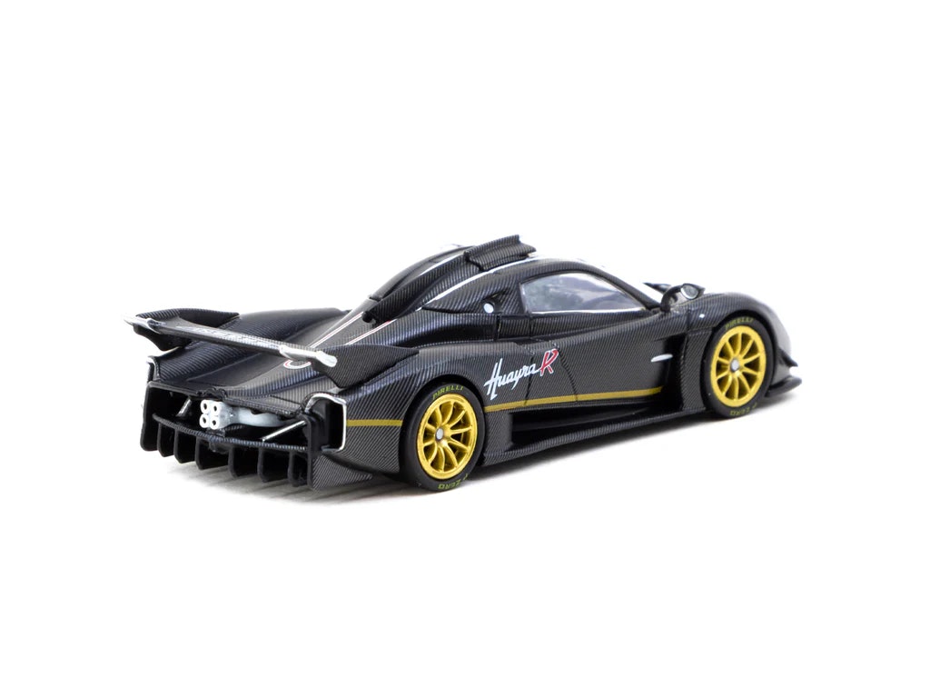 Skala 1/64 Pagani Huayra R Matt Black Carbon Fiber - TARMAC works