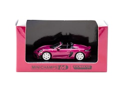 Skala 1/64 Porsche 718 Spyder RS Ruby Star Neo fr TARMAC & Minichamps