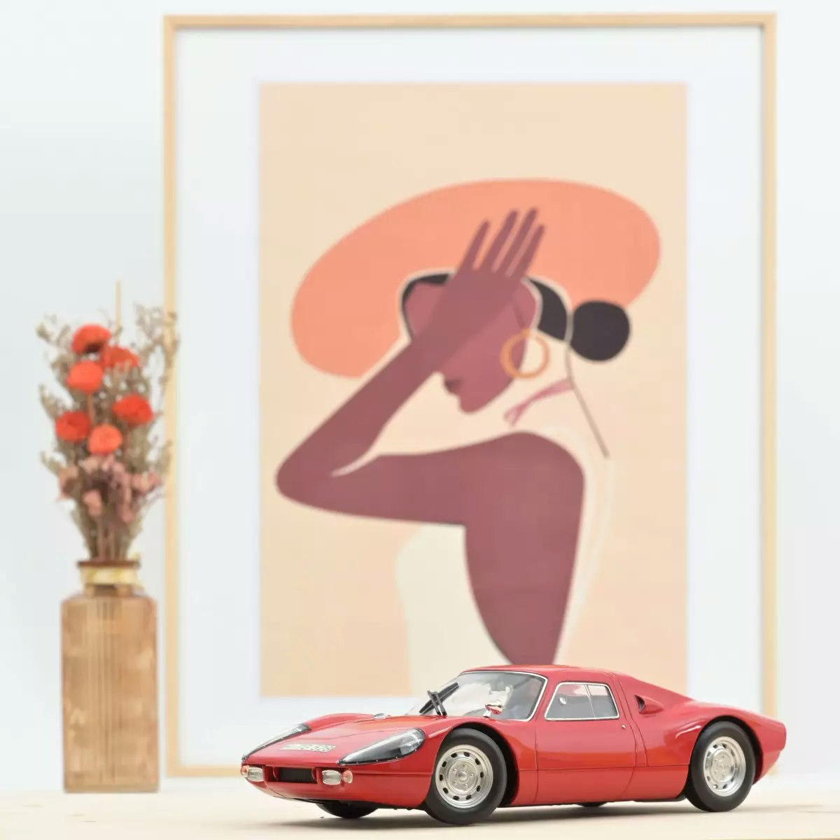 Skala 1/18 Porsche 904 GTS 1964 Red fr Norev