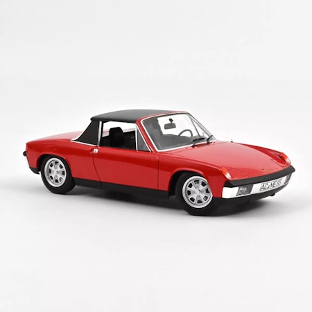 Skala 1/18 VW-Porsche 914 1.7 1972 Bahia Red fr Norev