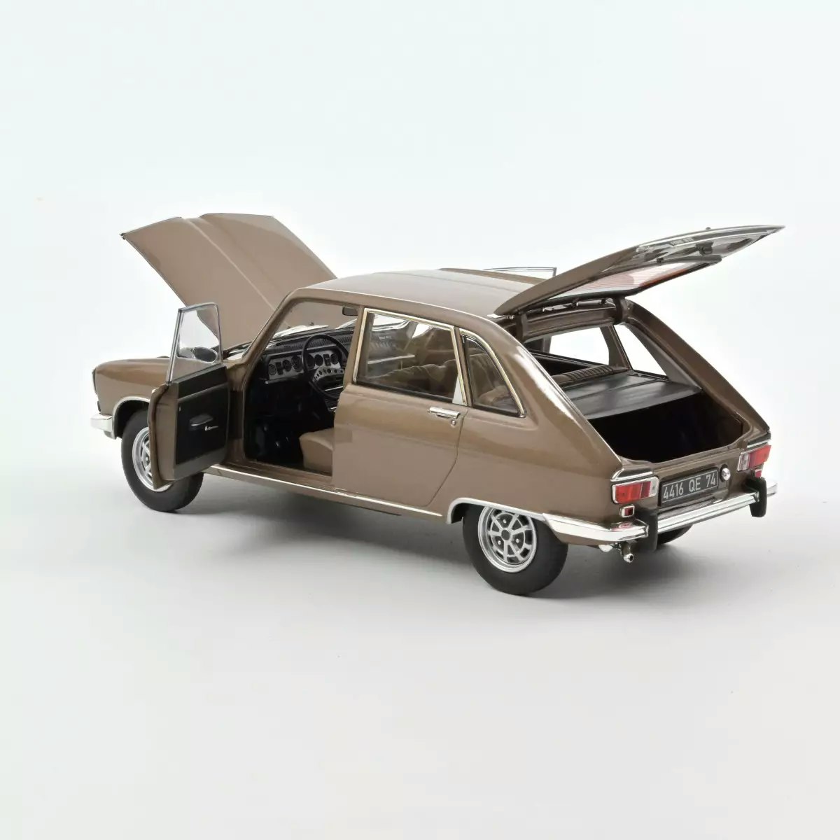 Skala 1/18 Renault 16 TX 1974 Metallic Beige fr Norev