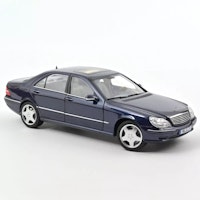 Skala 1/18 Mercedes-Benz S55 AMG 2000 Blue metallic fr Norev