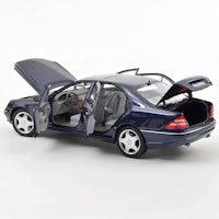 Skala 1/18 Mercedes-Benz S55 AMG 2000 Blue metallic fr Norev