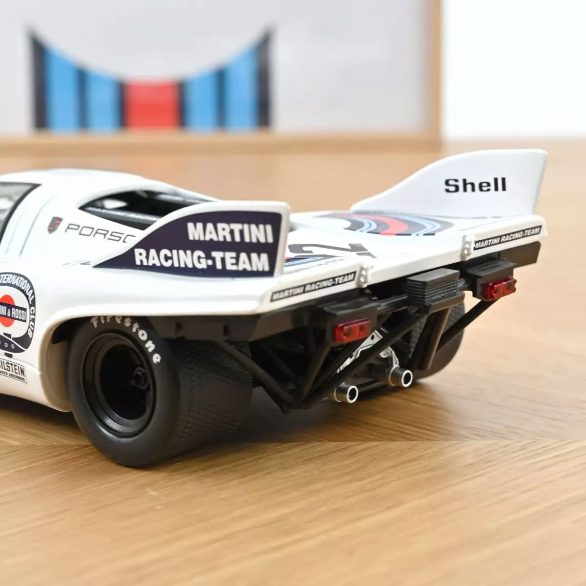 Skala 1/18 Porsche 917K 1971 24H Le Mans Marko/Van Lennep Winner fr Norev