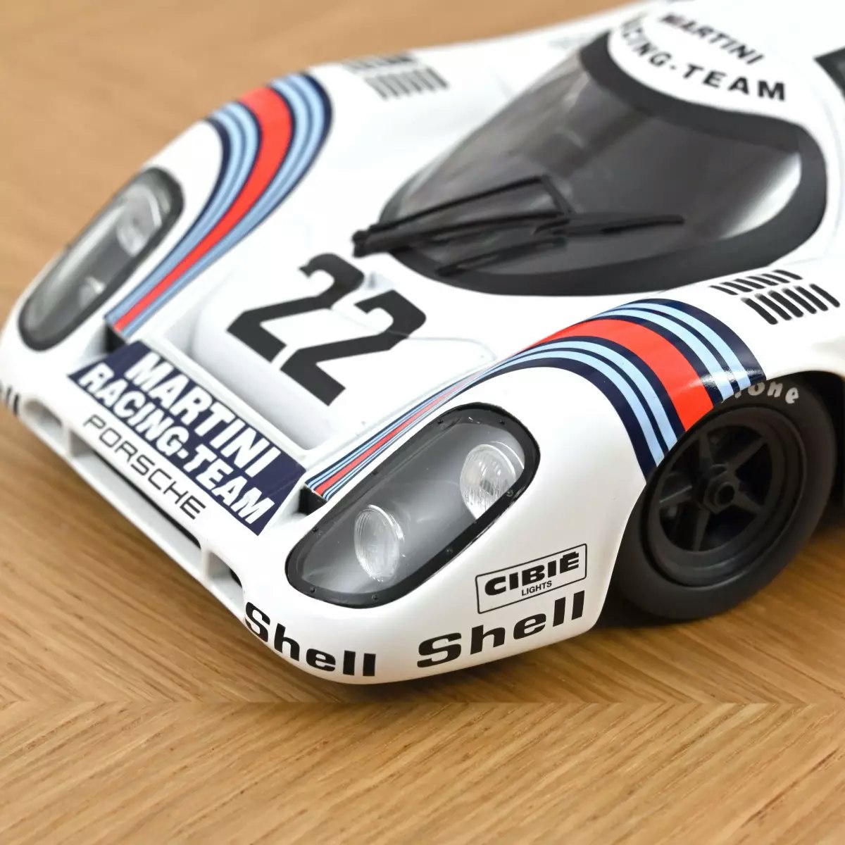 Skala 1/18 Porsche 917K 1971 24H Le Mans Marko/Van Lennep Winner fr Norev