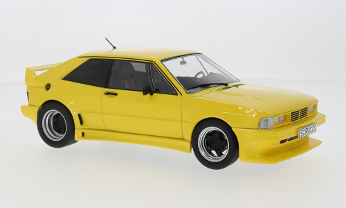 Skala 1/18 Volkswagen Scirocco Rieger GTO, Yellow, 1980 fr MCG Model Car Group
