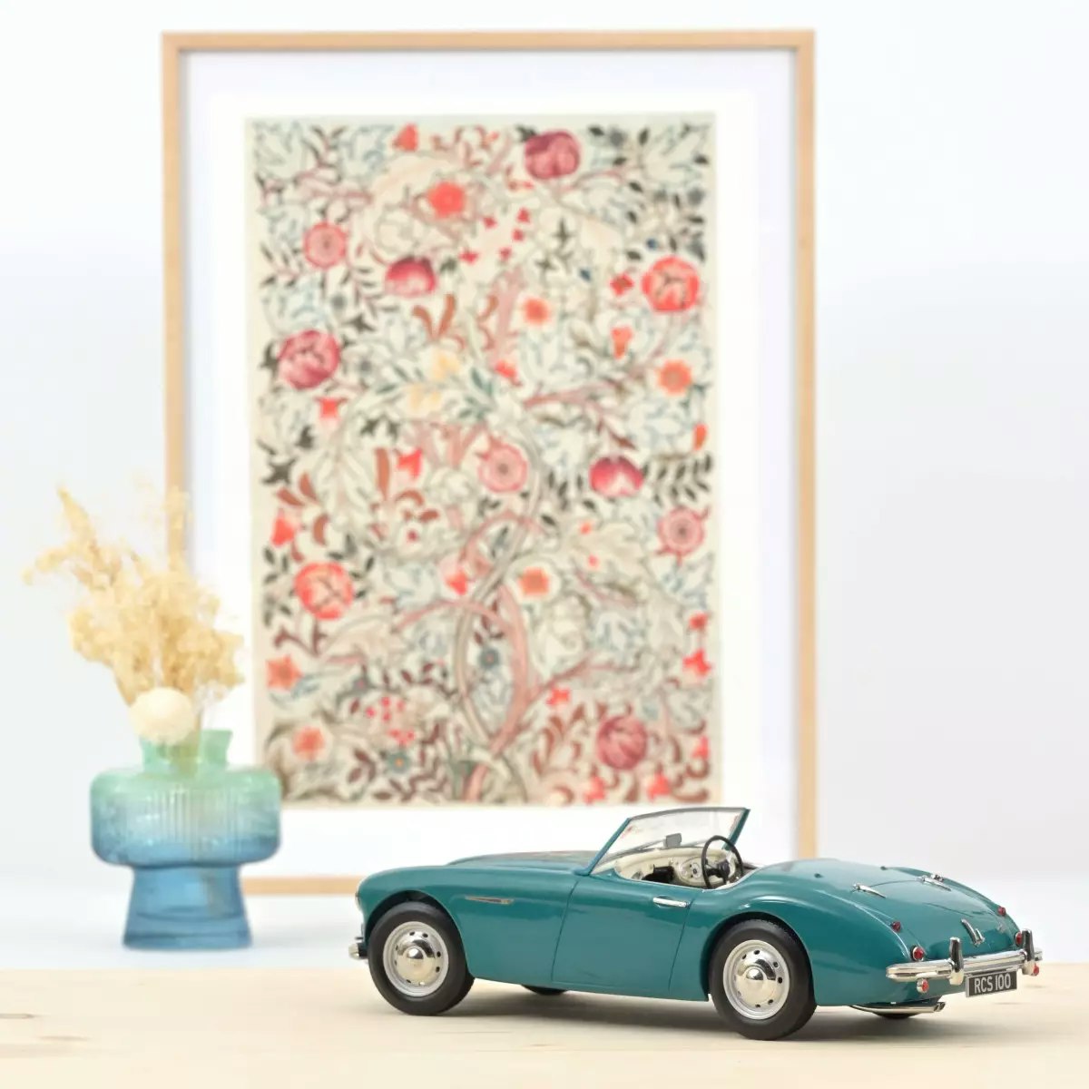 Skala 1/18 Austin Healey 3000 Mk.1 1959 Green fr Norev