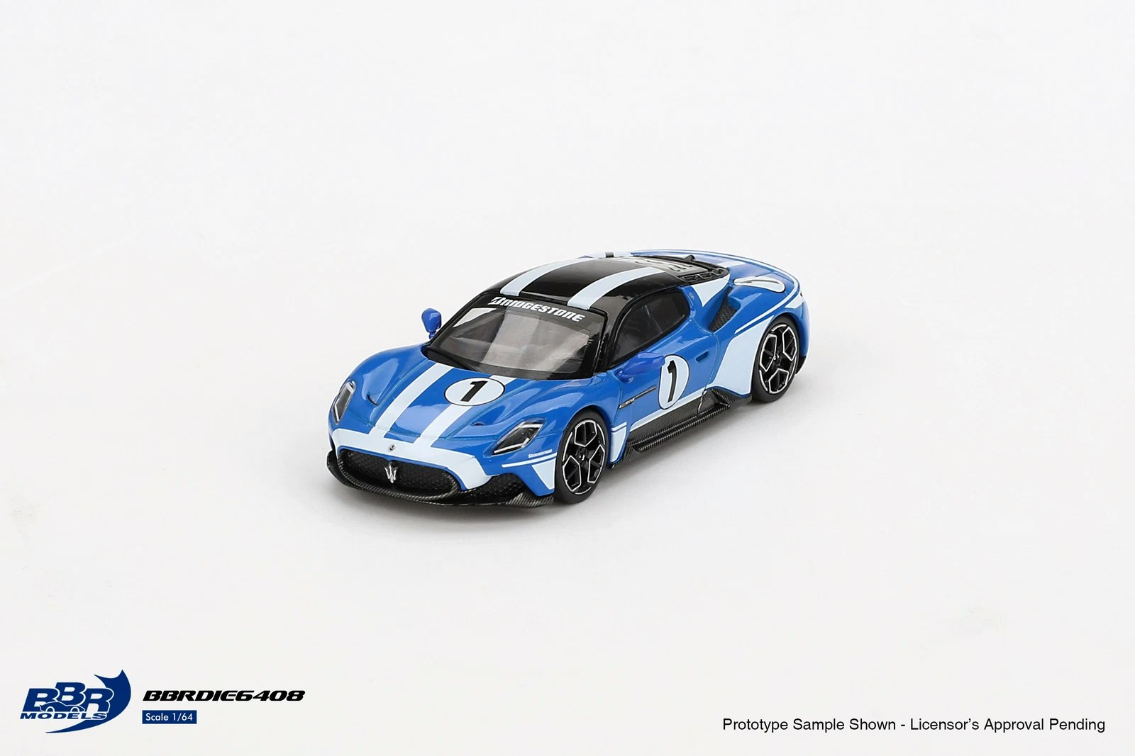 Skala 1/64 Maserati MC20 #1 Maserati Performance Experience fr BBR Models
