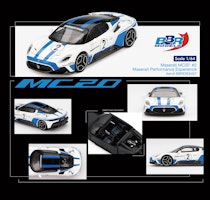 Skala 1/64 Maserati MC20 #2 Maserati Performance Experience fr BBR Models