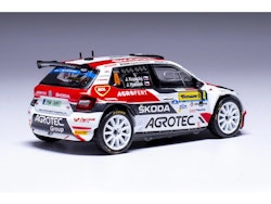 Skala 1/43 Škoda Fabia Rally2 Evo #4 Kopecký/Hloušek Winner Barum Czech Rally 2022 fr IXO Models RRAM936LQ.22
