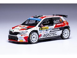 Skala 1/43 Škoda Fabia Rally2 Evo #4 Kopecký/Hloušek Winner Barum Czech Rally 2022 fr IXO Models RRAM936LQ.22