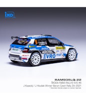 Skala 1/43 Škoda Fabia Rally2 Evo #6 Winner Barum Czech Rally 2022 fr IXO Models RAM935LQ.22