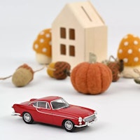 Skala 1/43 Volvo P1800 1961, Red fr NOREV