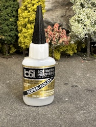 Super Gold + Cyanoacrylate Glue Gap Filling Clear parts Safe Odorless 14g
