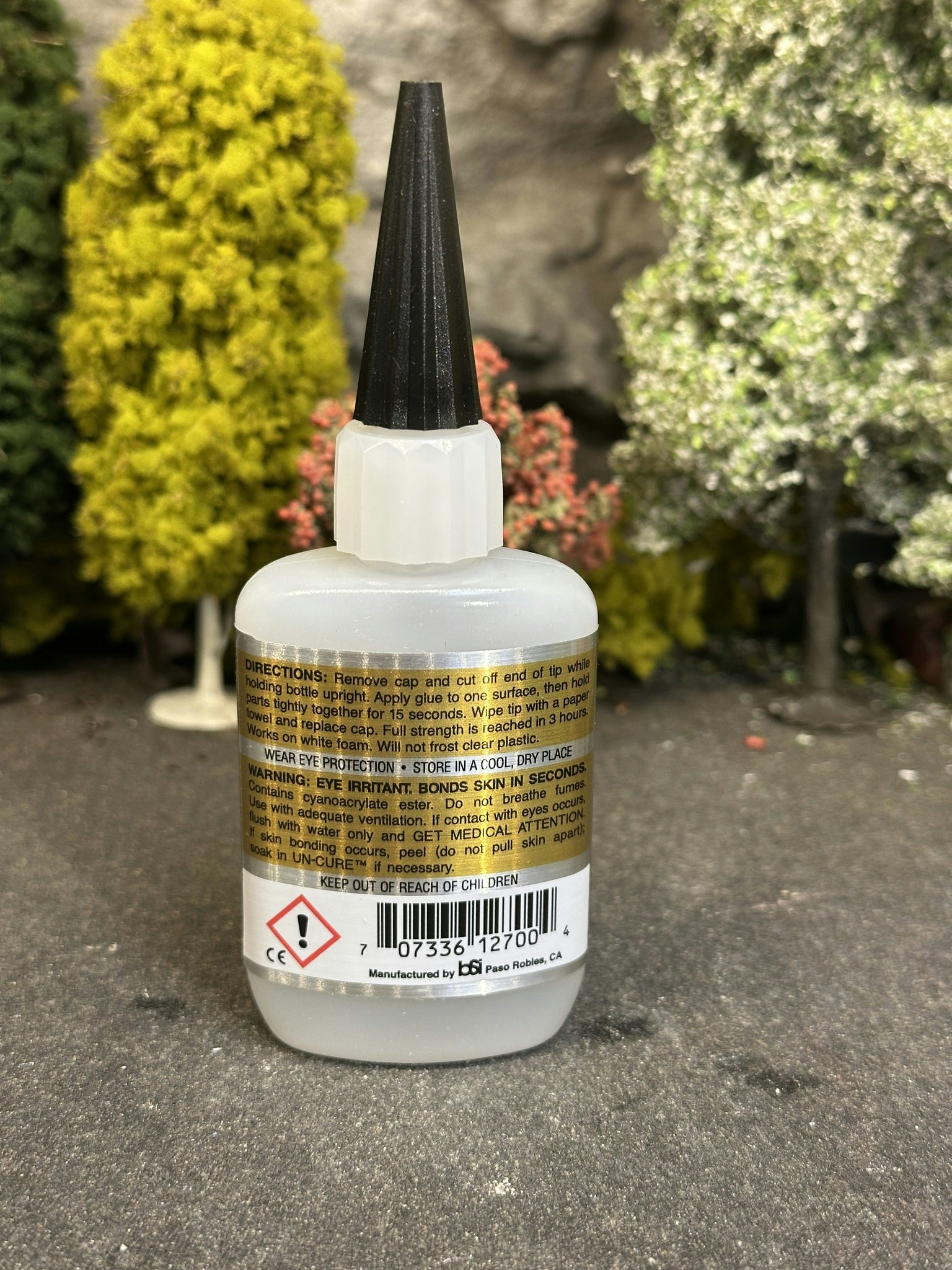 Super Gold + Cyanoacrylate Glue Gap Filling Clear parts Safe Odorless 28g