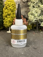 Super Gold + Cyanoacrylate Glue Gap Filling Clear parts Safe Odorless 28g