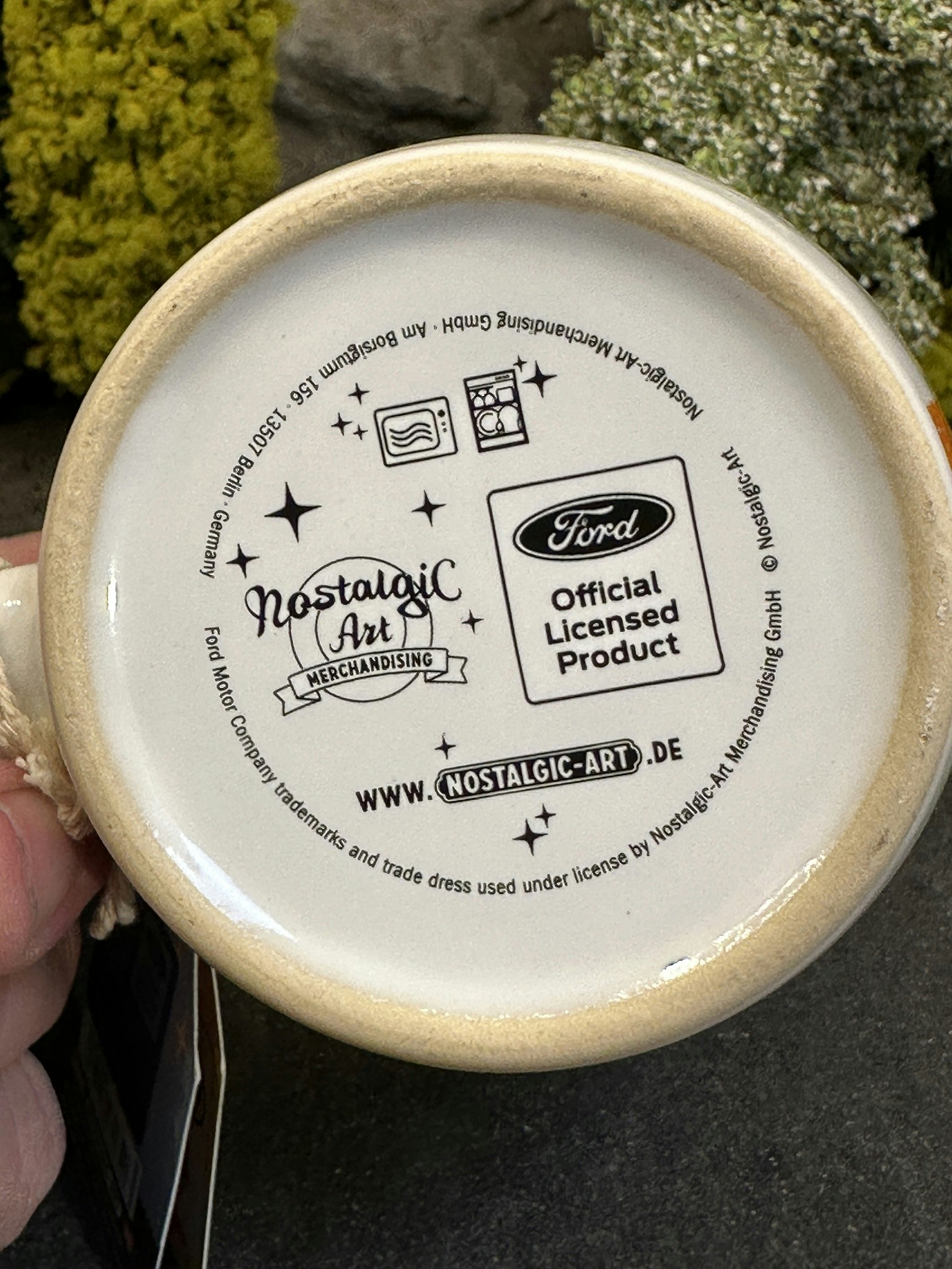 Mug/Mugg - FORD - Mustang w logo fr Nostalgic Art