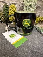 Mug/Mugg - John Deere w logo fr Nostalgic Art