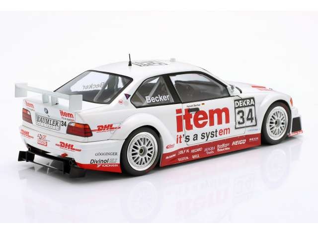Skala 1/18 1994 BMW M3 E36 Coupe GeKa #34 Harald Becker, DTM 94 fr WERK83