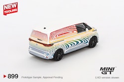 Skala 1/64 Volkswagen ID. Buzz Prototype "Rainbow" fr MINI GT (GT899)