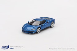 Skala 1/64 Ferrari 296 GTB Blu Corsa fr BBR Models (BBRFER64004)