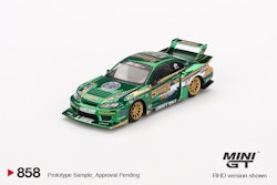 Skala 1/64 Nissan LB-Super Silhouette S15 SILVIA LBWK 2024 Fausto Racing fr MINI GT (858)