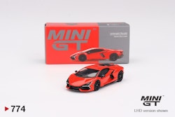 Skala 1/64 Lamborghini Revuelto Arancio Dac Lucido fr MINI GT (GT774)