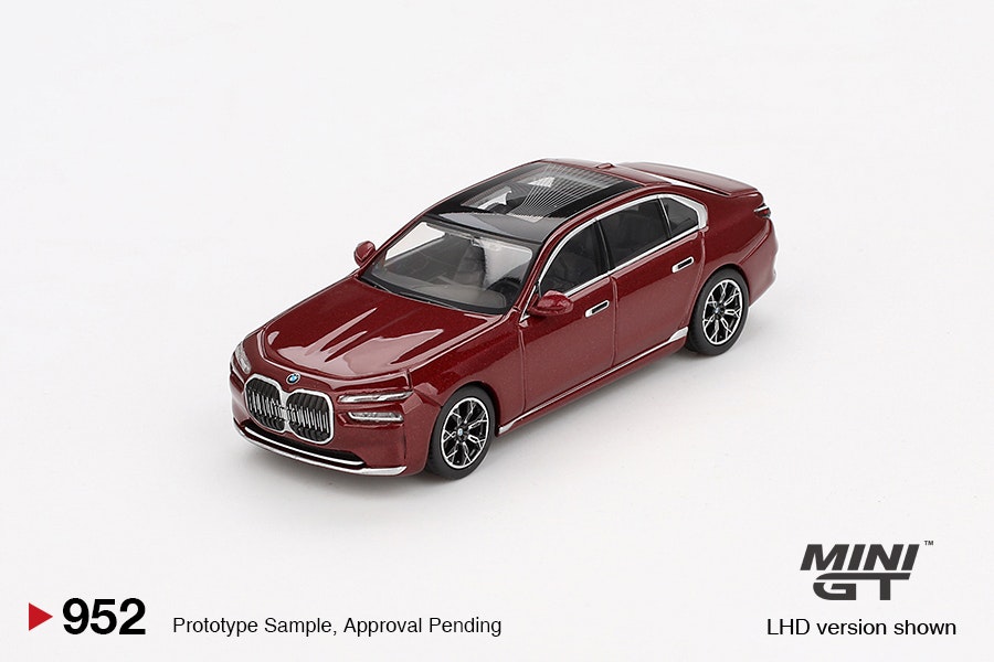 Skala 1/64 BMW i7 xDrive60, Aventurin fr MINI GT (952)