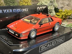 Skala 1/32 Analogue Scalextric Slot Car: James Bond Lotus Esprit Turbo - For your eyes only