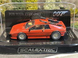 Skala 1/32 Analogue Scalextric Slot Car: James Bond Lotus Esprit Turbo - For your eyes only
