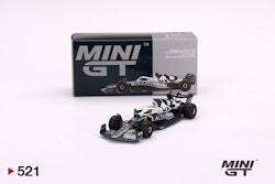 Skala 1/64 AlphaTauri AT03 #22 Yuki Tsunoda 2022 F1 fr Mini GT (521)