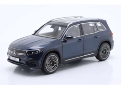Skala 1/18 2021 Mercedes-Benz EQB, Denim blue fr NZG