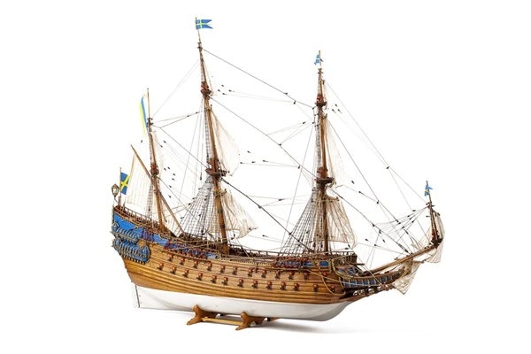 Skala 1/75 Building kit WASA - fr Billing Boats - Wooden hull