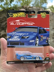 Skala 1/64 Hot Wheels Premium, Car Culture: Nissan 300 ZX "Silhouettes"